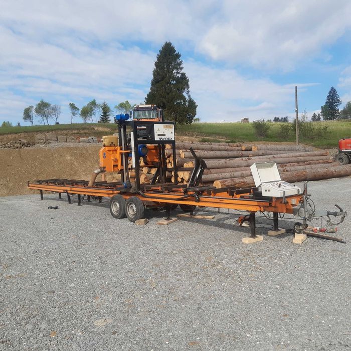 TARTAK/TRAK objazdowy, przewoźny, przejezdny, mobilny,usługi tartaczne