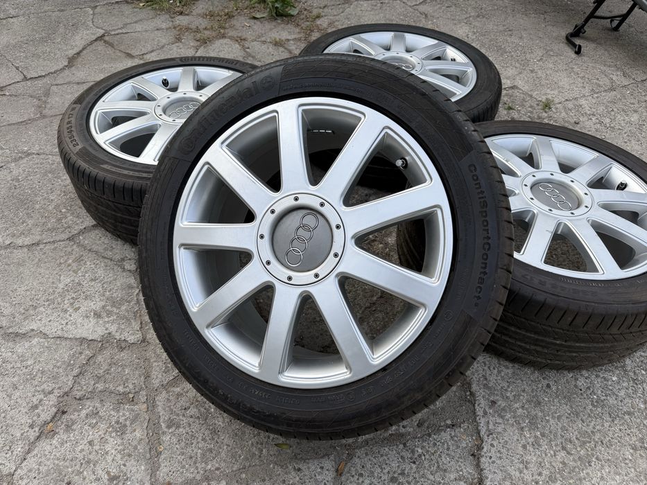 Oryginalne felgi AUDI 17" A4 A3 A6 Q3 Q5 Skoda, VW 235/45/17 koła