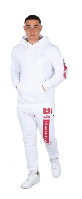 ALPHA Nowa,bawełniana biała bluza z metką,rozmiar L