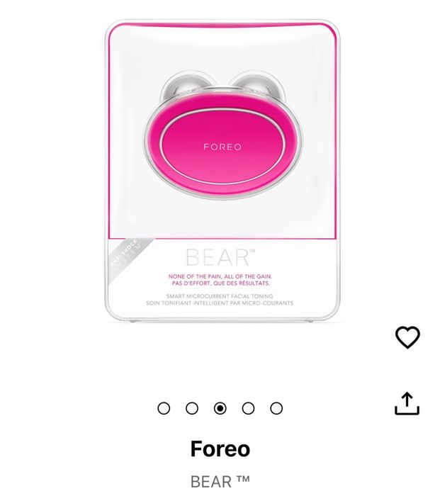 Foreo Bear como novo