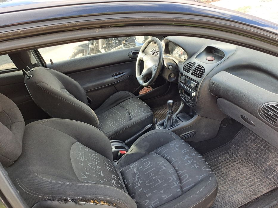 Peugeot 206, 1,4 benzyna,  długo opłaty