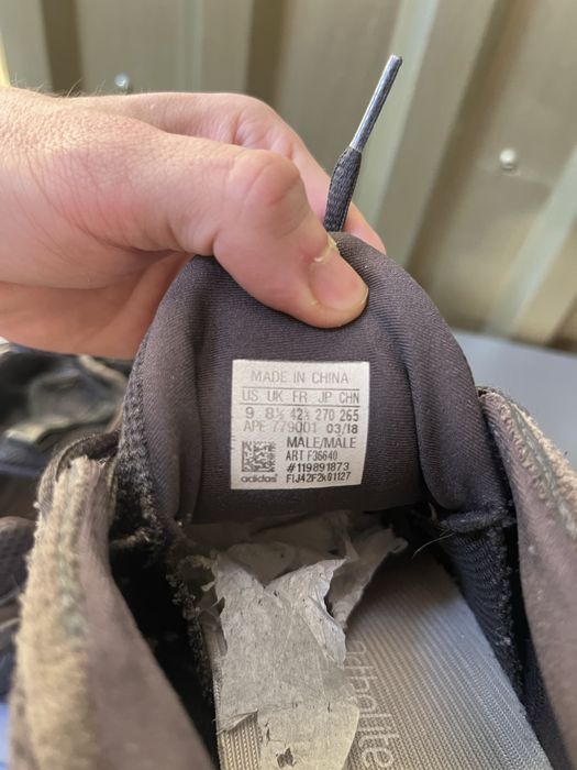 Adidas yeezy boost 500 utility black 42 2/3