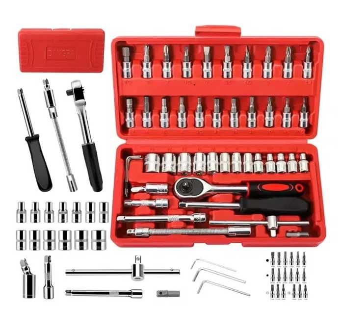 НАБОРЫ ручных инструментов головок Набір ключів від 40 до 216шт