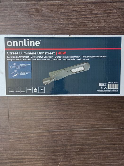 Oprawa uliczna LED ONNSTREET 40W 4000K 5000lm