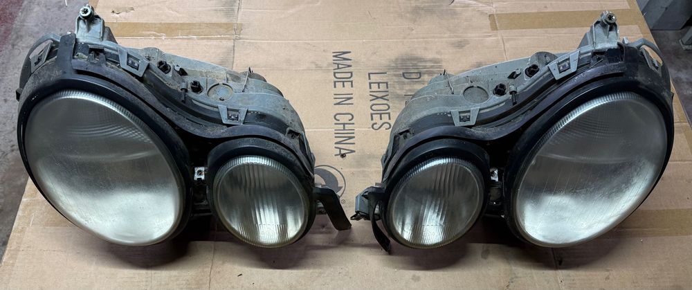 Mercedes W210 faróis Xenon completos