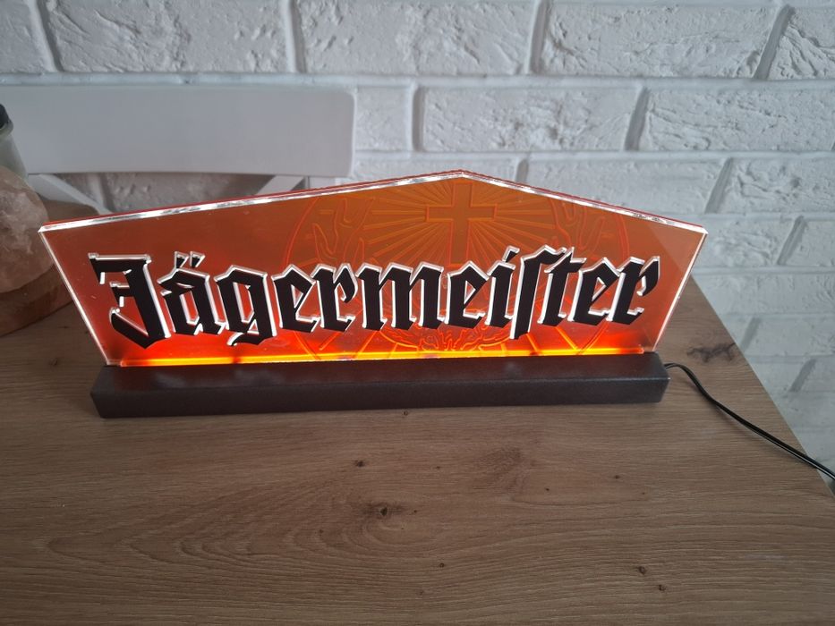 Reklama Jagermeister led neon