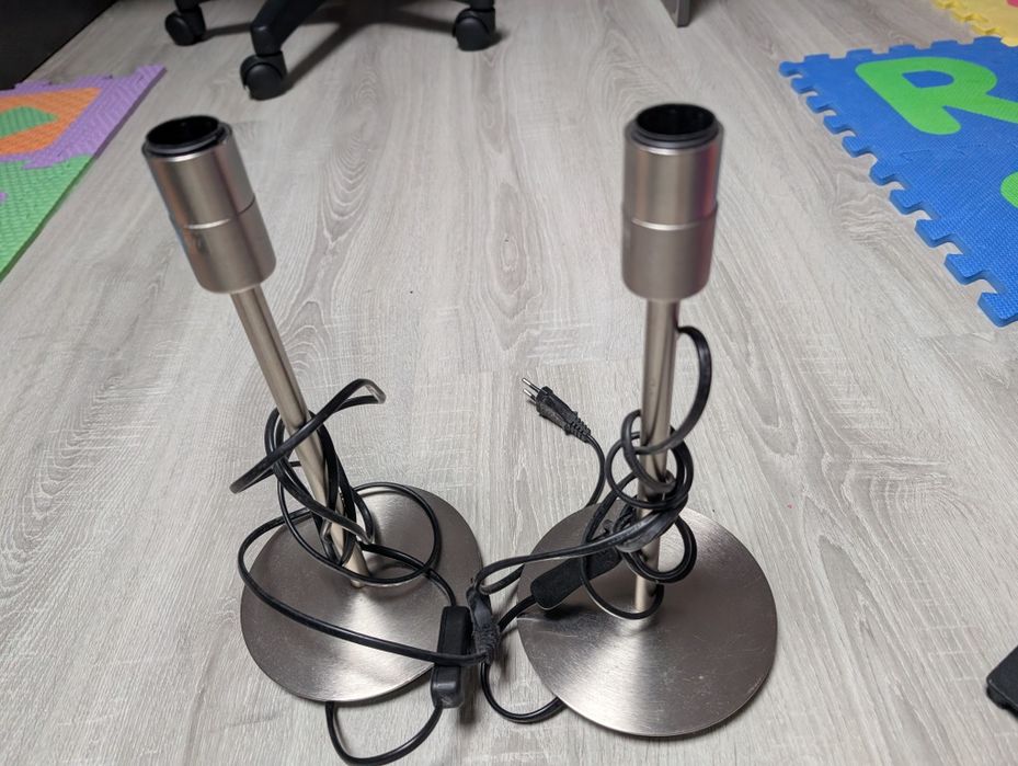 Conjunto de 2 candeeiros IKEA kingsta / skaftet