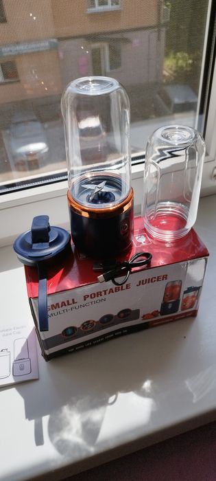 Безпровідний блендер UsB (Двокубковий дизайн)