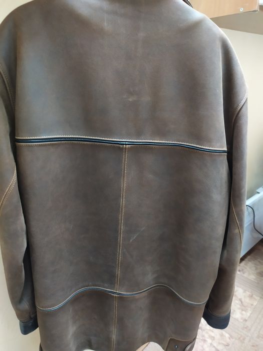 Продам  кожанку мужскую зимнюю