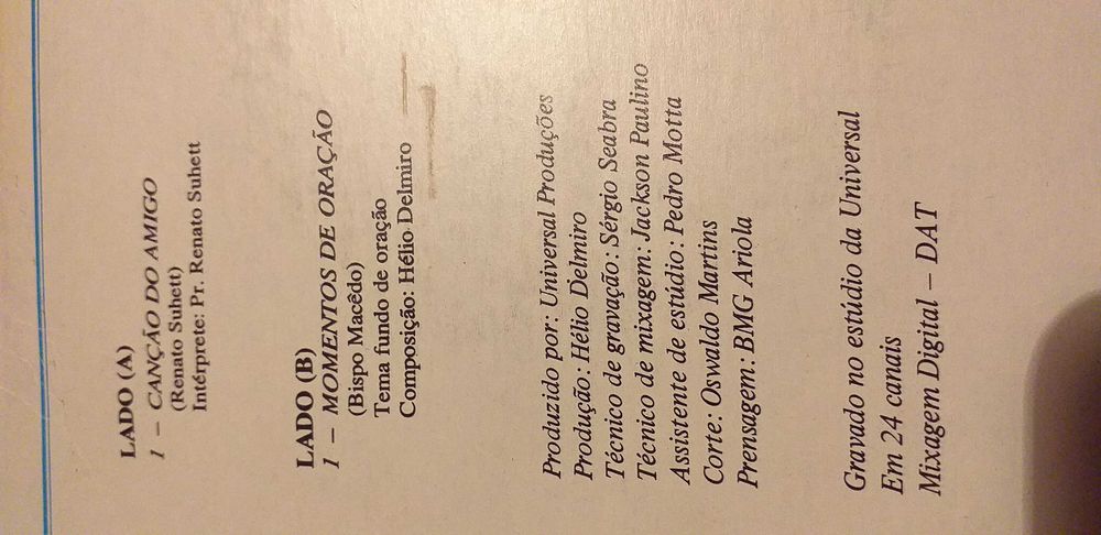 Bispo Edir Macedo ( Igreja Universal ) - Canção do amigo - single