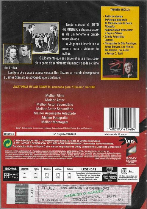 Anatomia de um Crime (novo) (1959)