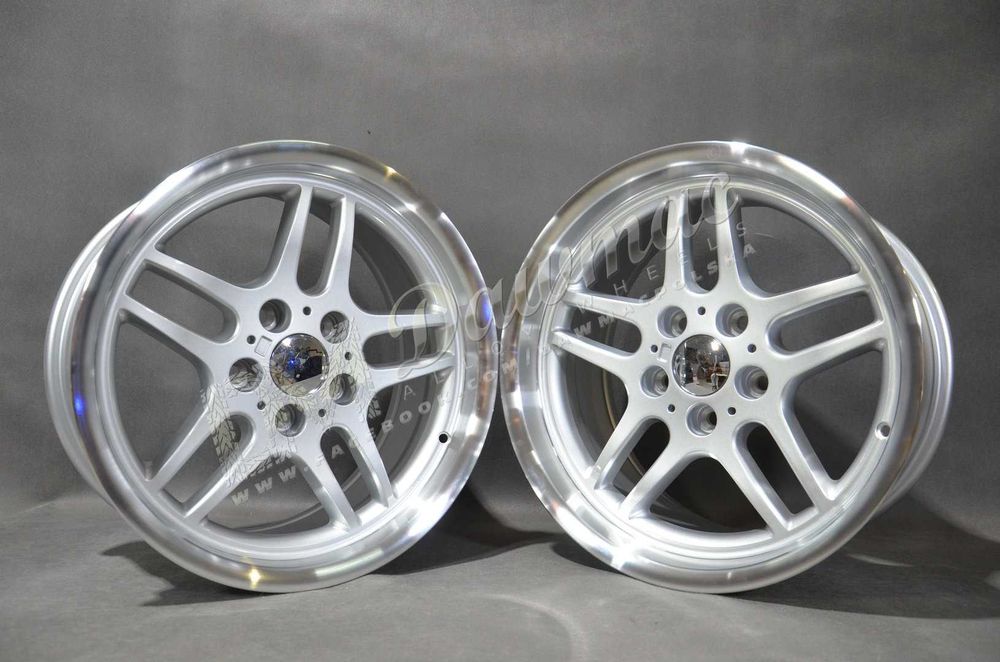 PROMOCJA! Felgi aluminiowe DMC06 17″ 8J ET18 + 9J ET25 5×120 Silver Machine Lip Styling 37 BMW 5 E34, E39, E60 BMW 7 E32, E38, E65