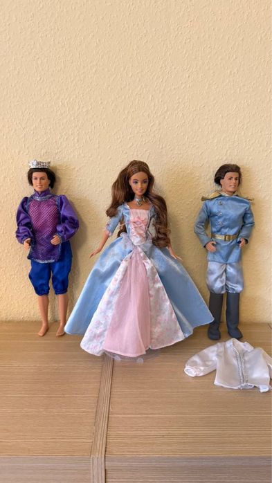 Barbie 90 Mermaid Magical Hair, Anneliese, Erika, Elina, Totally Hair