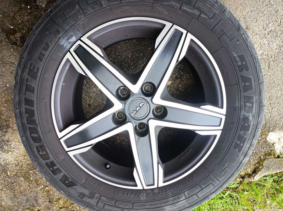 JANTES E PNEUS autocaravanas furação 5x118