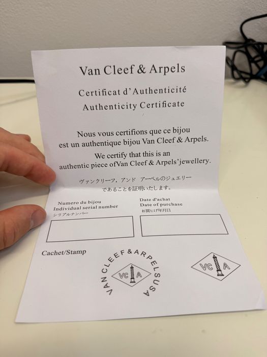 Pack pulseira/brinco/colar van cleef