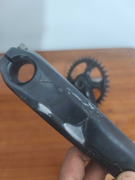 Pedaleiro com potênciometro Shimano XT