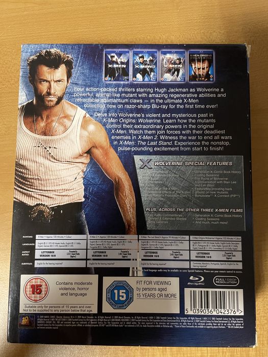 X-men Blurays 4 Filmes
