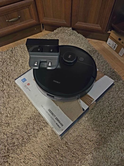 Робот пилосос миючий з лідаром Ecovacs Deebot Ozmo 950 Black