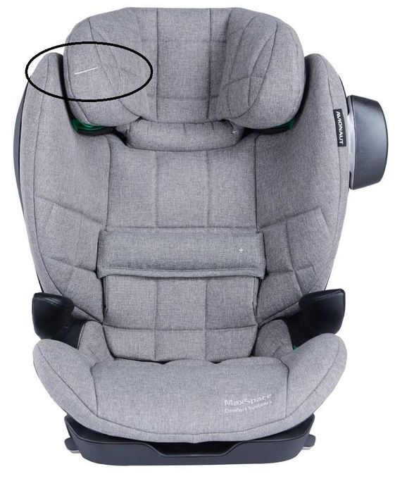 Fotelik Avionaut MaxSpace Comfort System + Isofix 100-150cm AGR