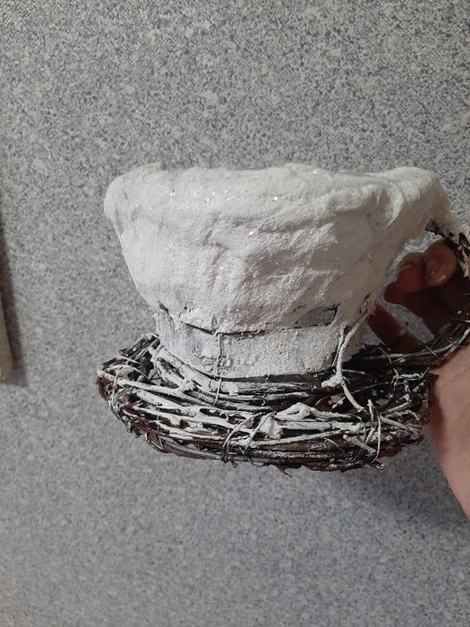 Конфетница чашка новогодний декор ручная работа