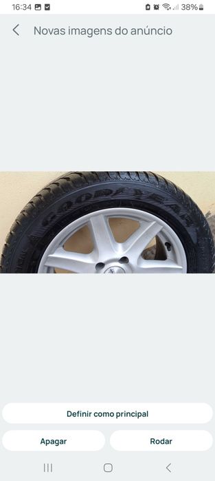 Jantes  16 com pneus 5×120