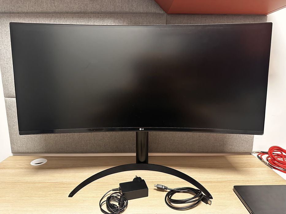 LG UltraWide 34WP65C-B 34″ Curved 3440×1440 160Hz – jak nowy