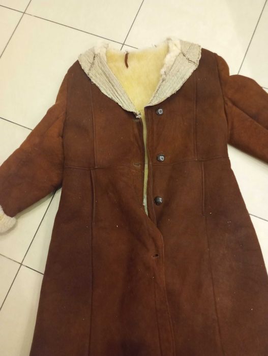 Kożuch damski  naturalny