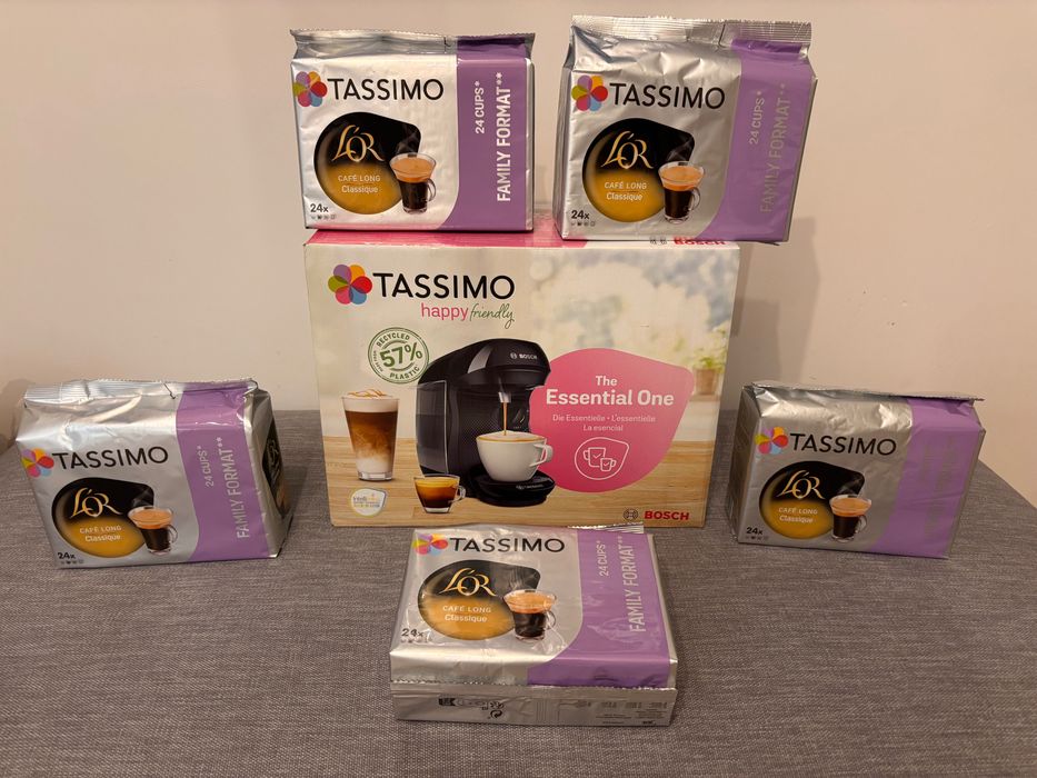 Bosch Tassimo Happy friendly   + 120 kapsułek kawy. Przesyłka gratis!!