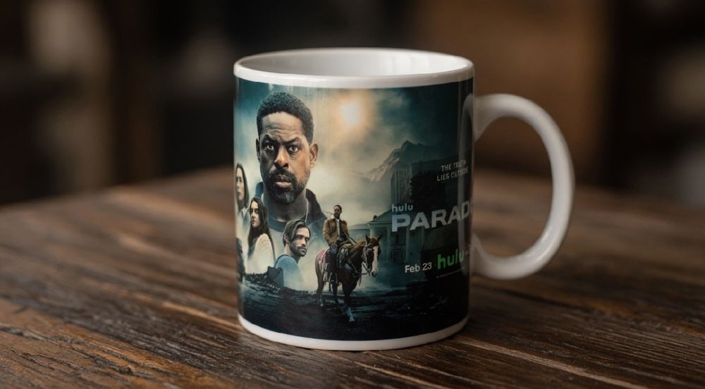 Paradise serial film prezent dla fana kubek ceramiczny gadzet
