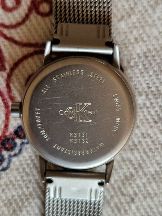 Relógio Calvin Klein K 3131 K 3132, Swiss Made