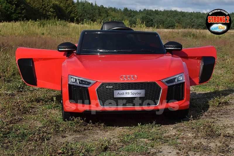 Auto samochód na akumulator AUDI R8 na licencji autko elektryczne RC