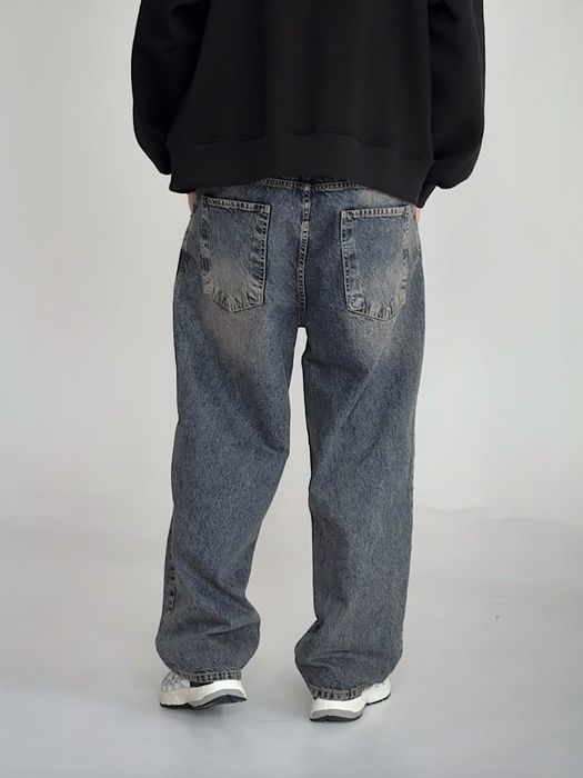 Джинси baggy jeans vintage чоловічі, широкие джинсы мужские rap sk8 XS