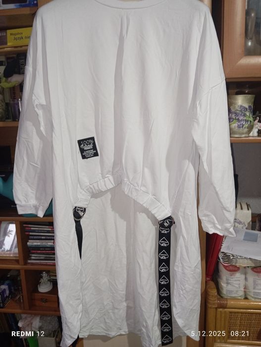 Przepiękna Biała tunika