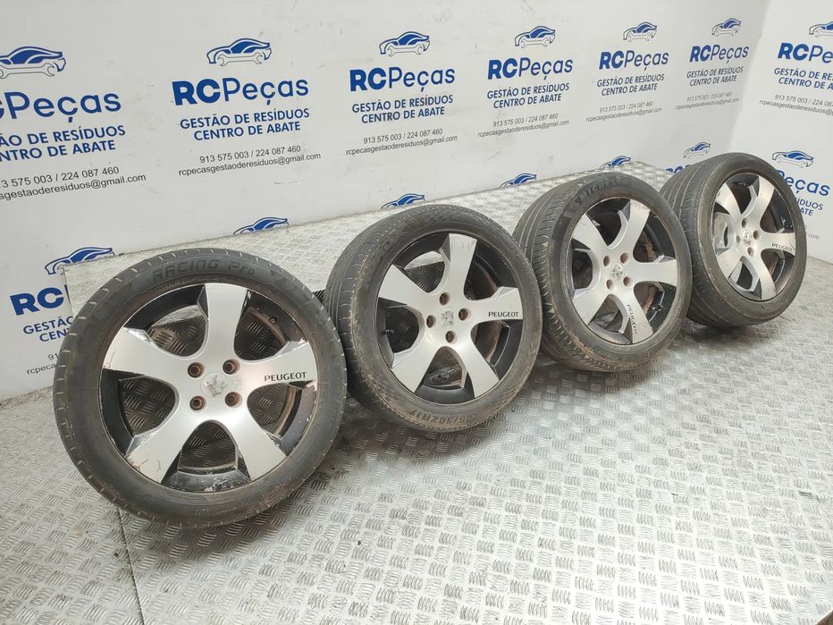 Conjunto de jantes 17 Savara originais Ronal Peugeot 3008 Mk1 7,5J