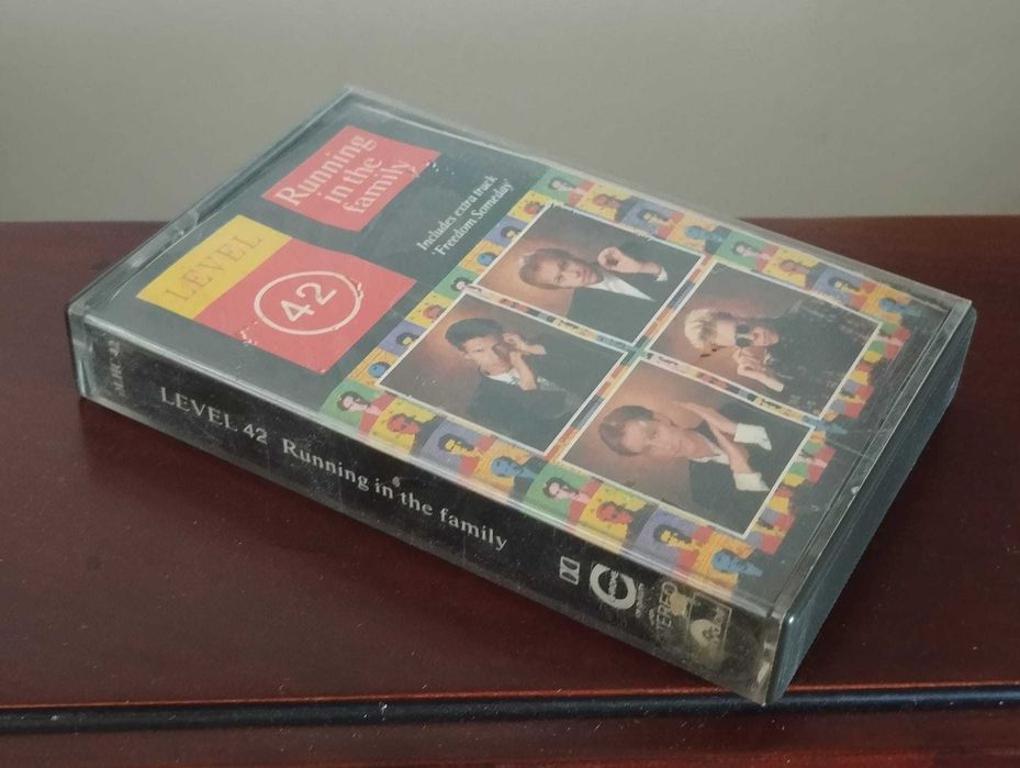 Level 42 "Running In The Family" Cassete Audio