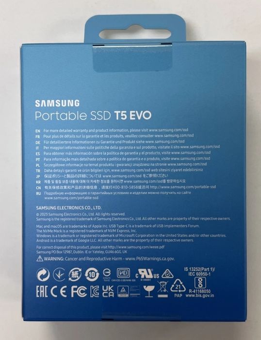 SSD Samsung T5 EVO 4TB