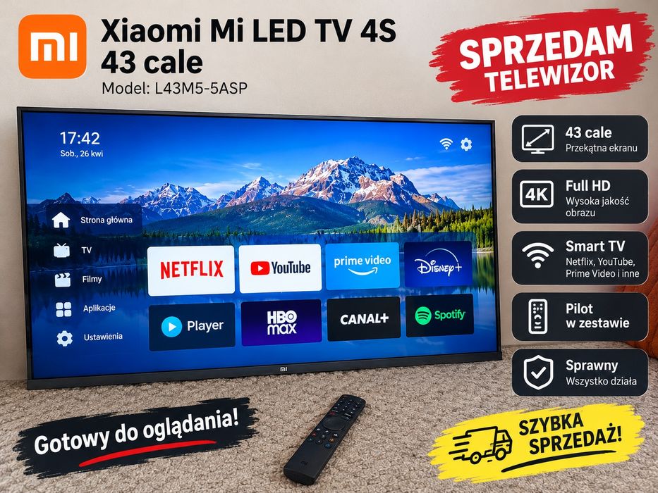 Xiaomi Mi LED TV 43 cale