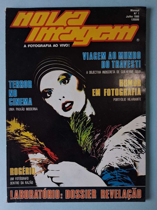 6 Revistas Antigas de Cinema de TERROR . ver fotos. Preço do lote.