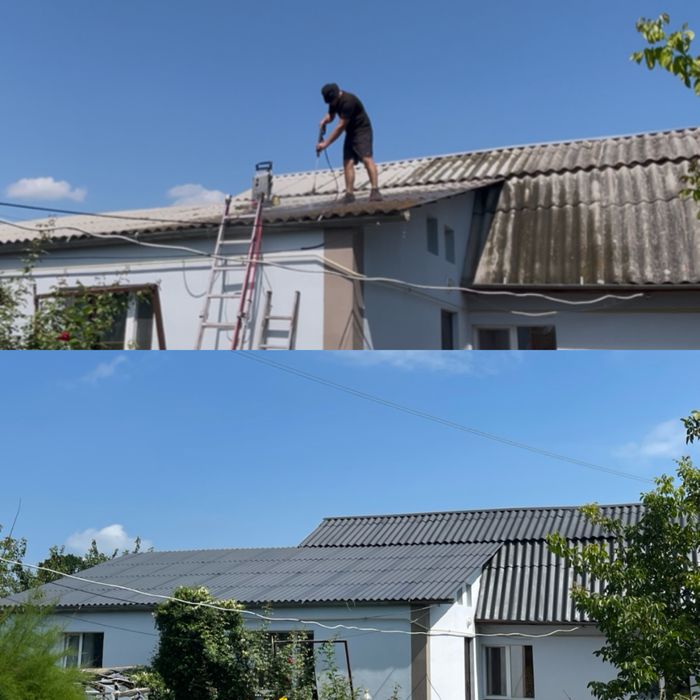 Покраска криш / фарбування дахів