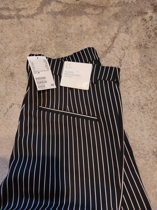 Nowe spodnie, cygaretki H&M Rozm 40