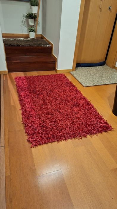 3 tapetes vermelhos 150x80cm