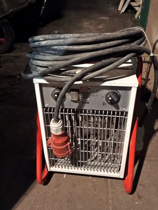 Nagrzewnica 9kw mało używana