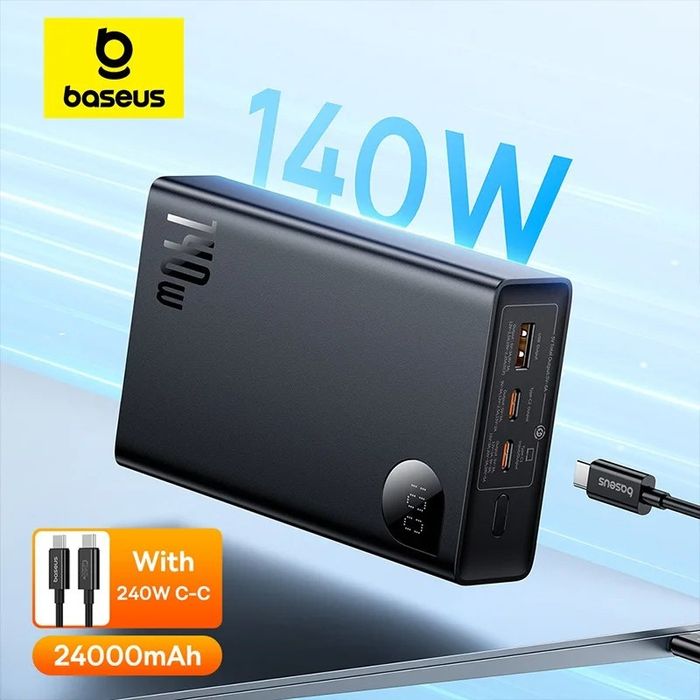 ‼️Essager 65W‼️ 20000mAh Baseus павербанк pover bank 100W 140W