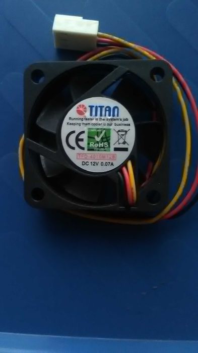 Набор вентиляторов 12V TFD-4010M12B, TFD-4028М12В, TTFD-9225GT12Z(RB)