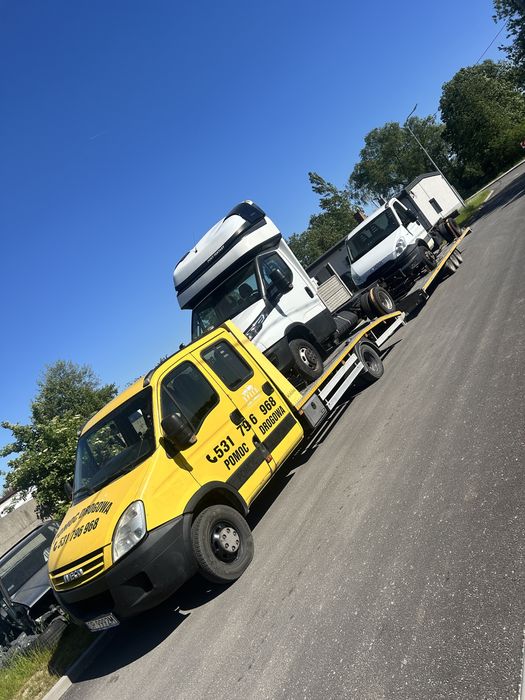 Transport Autolaweta Pomoc Drogowa do 16T Cała Polska 24/7
