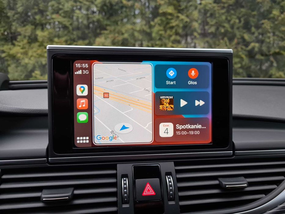 Audi VW Skoda Apple CarPlay Android Auto AppConnect FullLink MAPY MIB2