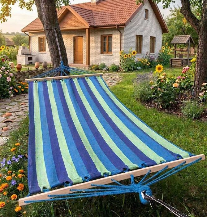 Гамак з планкою міцний. Гамак крепкий надёжный с планкой Гавайский