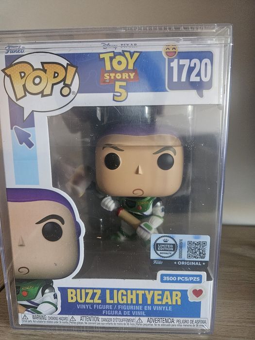 Funko Pop - Buzz Lightyear #1720 Toy Story 5 - Edição Limitada (3500 unidades mundial)