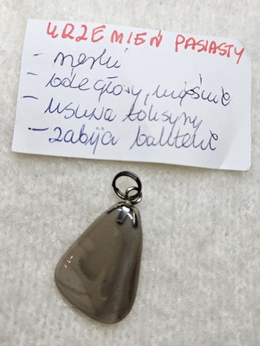 Zawieszka krzemien pasiasty