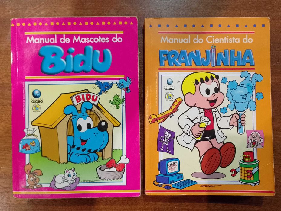 Manual do Bidu e Franjinha 2 unidades